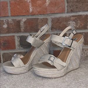 Rhinestone wedges